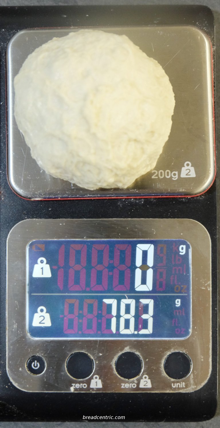Weighing the gluten