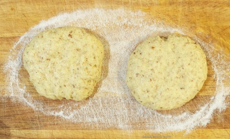 Shape buns after proofing