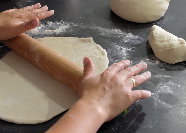 Use a rolling pin&mldr;