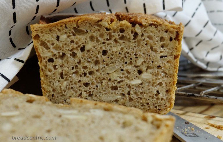 Rye bread with light rye flour