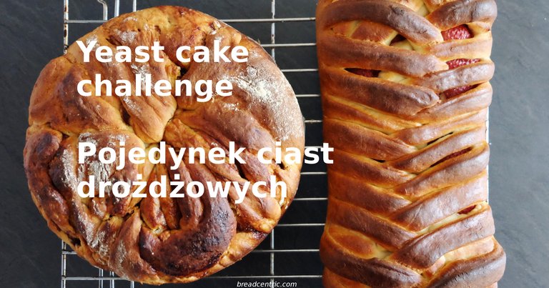 Yeast cake challenge: Gosia's cake