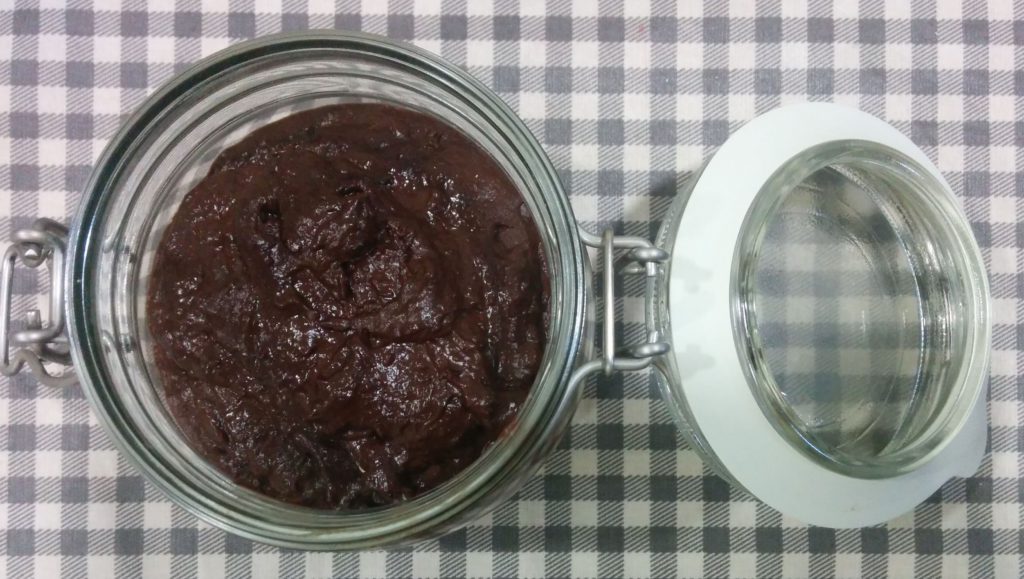 Chocolate & plum preserve