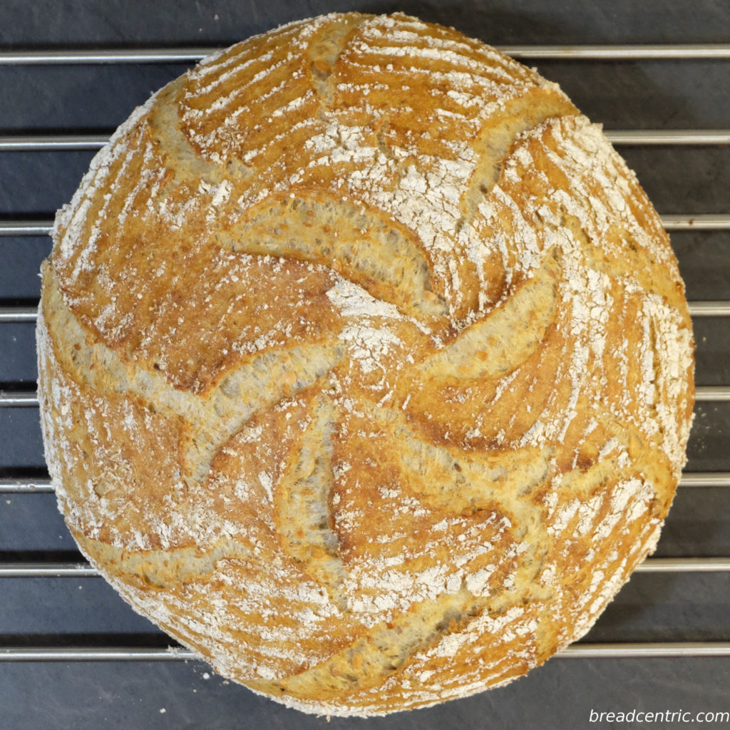 Baked loaf