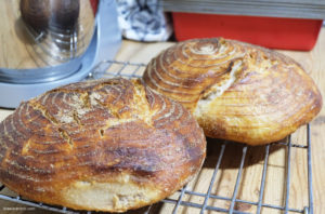 Wheat sourdough bread