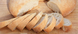 Semolina bread - the crumb