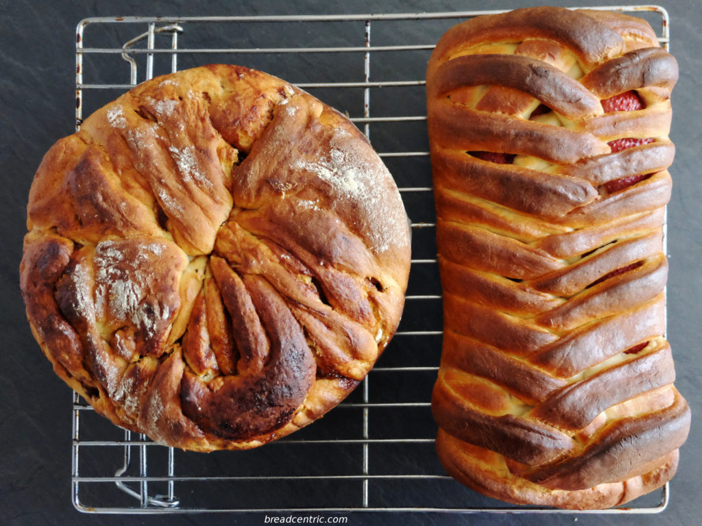 Our cakes side by side