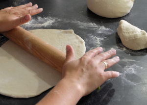 Use a rolling pin...
