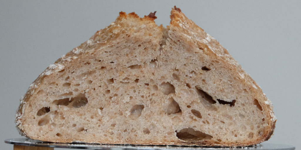 Justin's sourdough - the crumb