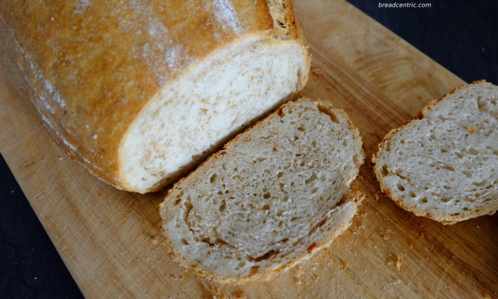 Basic kids' bread on steroids - the crumb