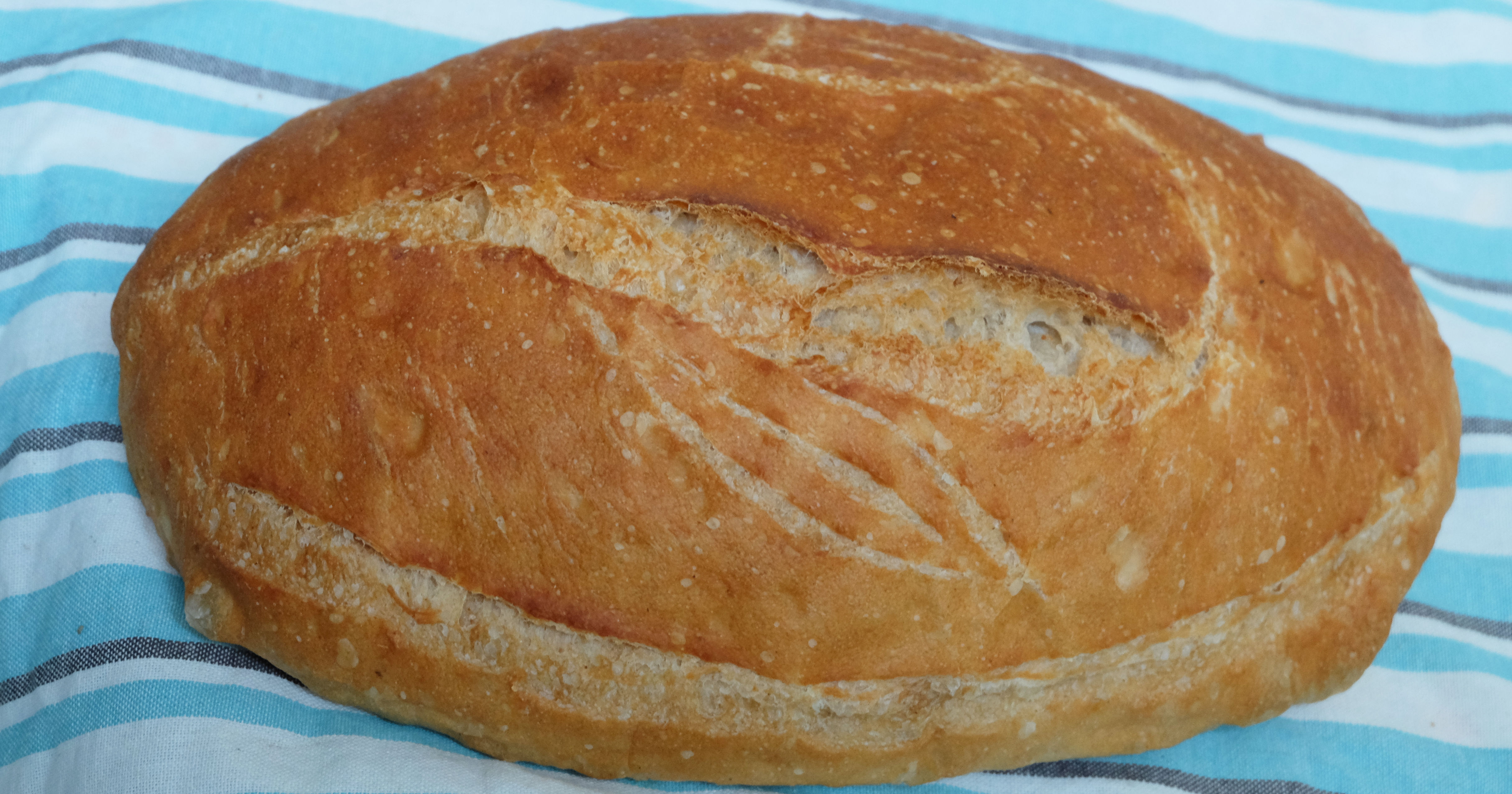 Leavened wheat bread. Chleb pszenny na podmłodzie. Breadcentric