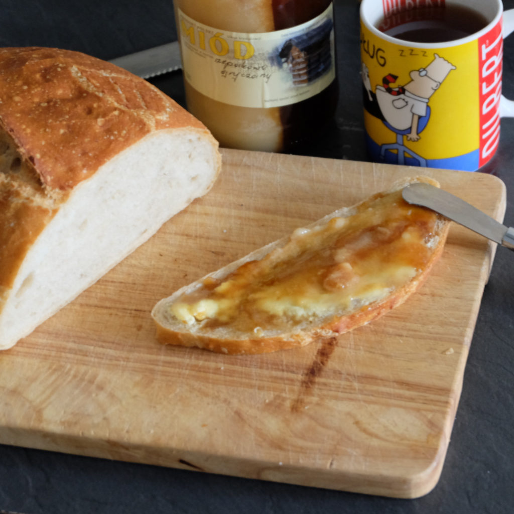 Wheat bread on levain