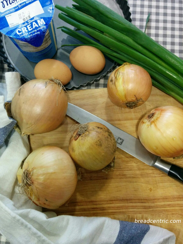 Onion and herbs filling