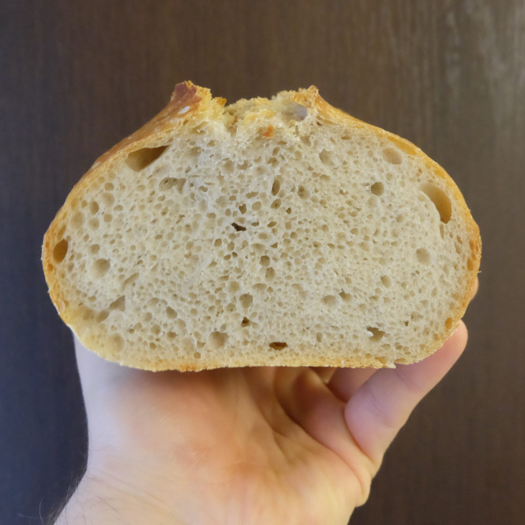 Yeast water bread - the crumb